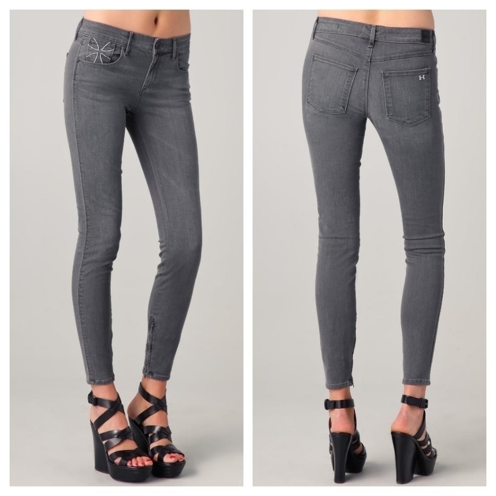 Habitual Alma Hi Rise Zip Skinny Jeans